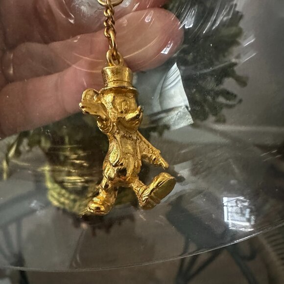 England Collectors Society Disney Crystal Character Bell (Mickey) 1980's - Picture 3 of 4